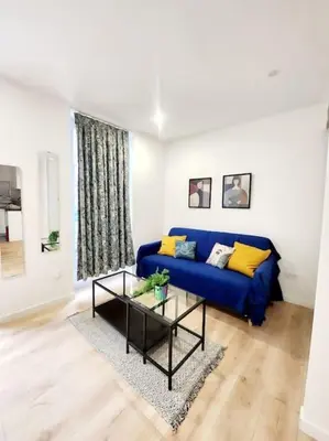 Coin salon dans l'établissement Bonito y Ambientado 10 AA1