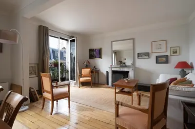 Coin salon dans l'établissement Appartement Apalta - Welkeys