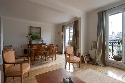 Coin salon dans l'établissement Appartement Apalta - Welkeys