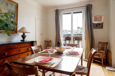 Coin salon dans l'établissement Appartement Apalta - Welkeys