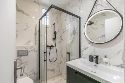 Salle de bains dans l'établissement MBA - Splendide Appart - Patay 3 - Proche Bercy