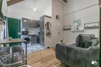 Cuisine ou kitchenette dans l'établissement MBA - Splendide Appart - Patay 3 - Proche Bercy