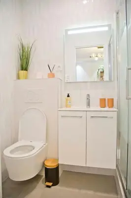 Salle de bains dans l'établissement Céleste - Luxury 3BR Suite Mouffetard Views