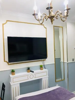 Télévision ou salle de divertissement dans l'établissement Po1-TPSA16-RDC- ROOM Paris 16 ème