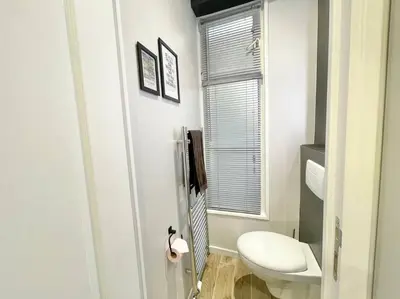 Salle de bains dans l'établissement Charming Studette Paris La Défense