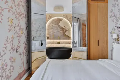 Salle de bains dans l'établissement AV Experiences - Appartement Montaigne Luxury