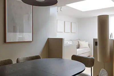 Coin salon dans l'établissement MyKeypers - Luxury Design Flat 2BR/6P - Rue de Charonne !