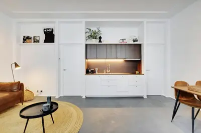 Coin salon dans l'établissement Pick A Flat's Apartment in Saint-Michel - Rue Pestalozzi