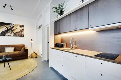 Cuisine ou kitchenette dans l'établissement Pick A Flat's Apartment in Saint-Michel - Rue Pestalozzi