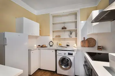 Cuisine ou kitchenette dans l'établissement Loches - 1 chambre à Mouffetard