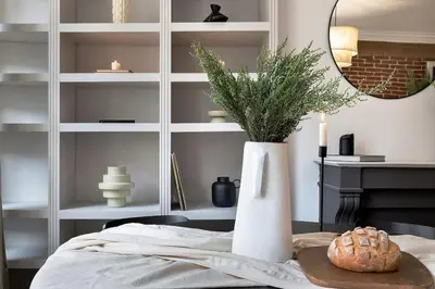 Un ou plusieurs lits dans un hébergement de l'établissement Angers - 1 chambre et balcon aux Halles
