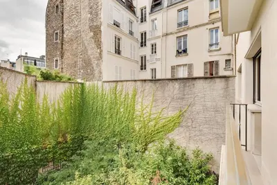 Jardin de l'établissement Marini - Studio à Auteuil