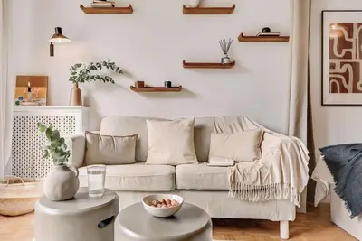Coin salon dans l'établissement Marini - Studio à Auteuil