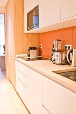 Cuisine ou kitchenette dans l'établissement Lola - Design 2BR Suite Mouffetard Pantheon