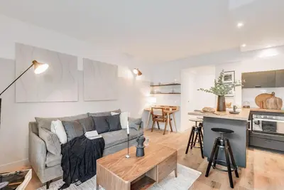 Cuisine ou kitchenette dans l'établissement Monceau - 1 chambres à Batignolles