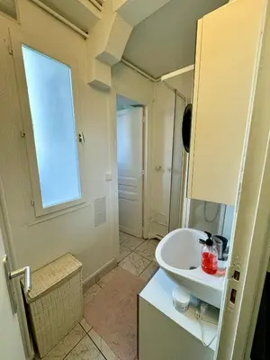 Salle de bains dans l'établissement Paris - Appartement 50m2 - Tour Eiffel
