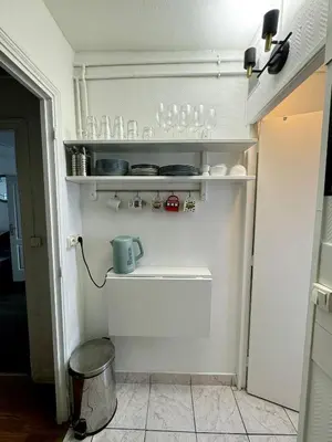 Cuisine ou kitchenette dans l'établissement Paris - Appartement 50m2 - Tour Eiffel