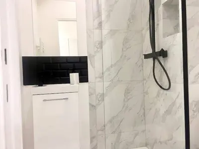 Salle de bains dans l'établissement Studio Annah