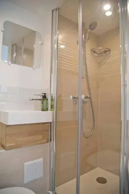 Salle de bains dans l'établissement Alice - Design Loft Historic Passage Mouffetard Pedestrian