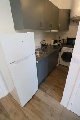 Cuisine ou kitchenette dans l'établissement Cocon moderne - A deux pas de Bercy