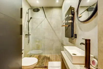 Salle de bains dans l'établissement Modern and renovated apartment next to Sacré-Coeur
