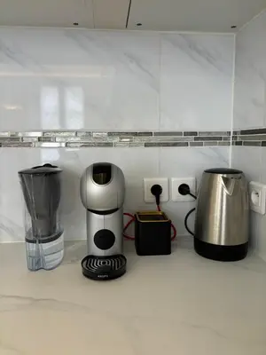 Plateau bouilloire dans l'établissement Superbe appartement Paris 3ème