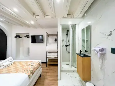 Un ou plusieurs lits dans un hébergement de l'établissement Urban Flat 174 - Vuitton St Denis
