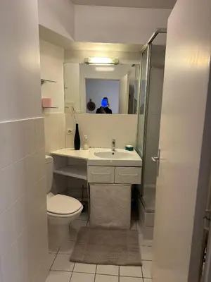 Salle de bains dans l'établissement Studio Paris Bastille
