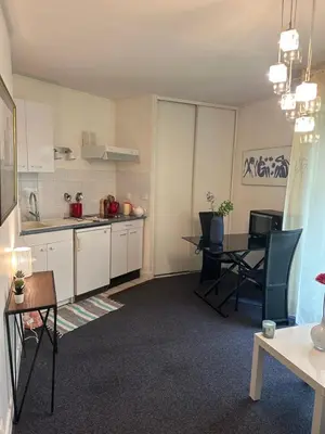 Cuisine ou kitchenette dans l'établissement Studio Paris Bastille