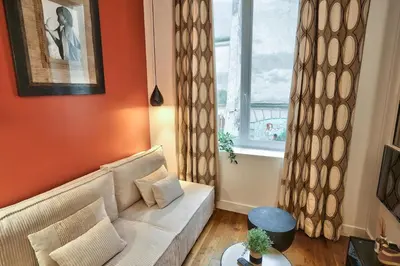 Coin salon dans l'établissement Cocon au coeur de Montorgueil