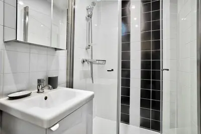 Salle de bains dans l'établissement Cocon au coeur de Montorgueil