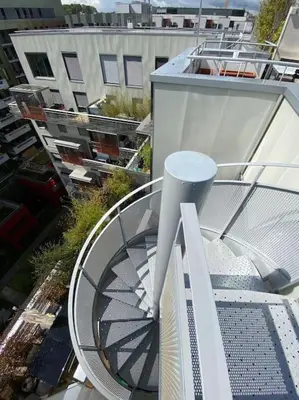 Balcon ou terrasse dans l'établissement Penthouse Luxueux avec Terrasse Panoramique
