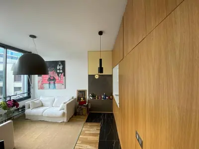 Coin salon dans l'établissement Penthouse Luxueux avec Terrasse Panoramique