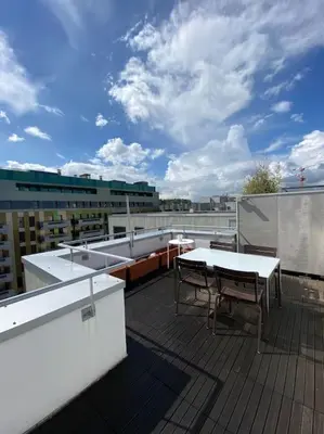 Balcon ou terrasse dans l'établissement Penthouse Luxueux avec Terrasse Panoramique