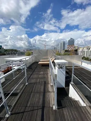 Balcon ou terrasse dans l'établissement Penthouse Luxueux avec Terrasse Panoramique