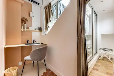 Plan de l'établissement Appartement de charme sous les toits
