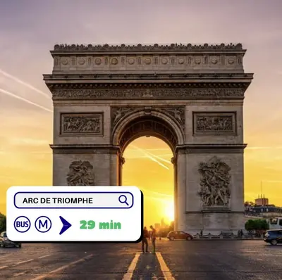 Lieu d'intérêt à proximité de l'appartement