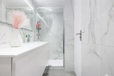 Salle de bains dans l'établissement Superbe appartement 8 personnes #5