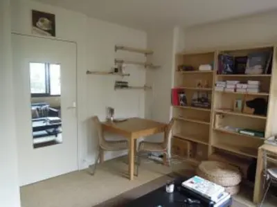 Cuisine ou kitchenette dans l'établissement Studio très calme Montparnasse