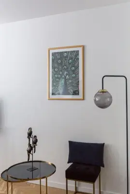 Coin salon dans l'établissement 20 m² métro 7 à 5 min à pied