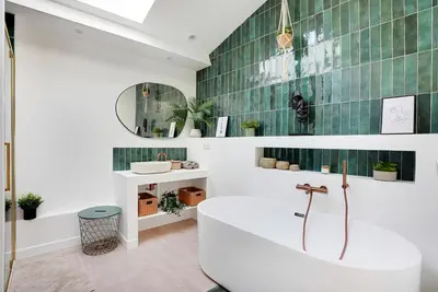 Salle de bains dans l'établissement Paris Expo - Charming Loft at the Gates of Paris - GetHosted