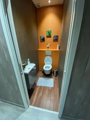 Salle de bains dans l'établissement ARA Casa