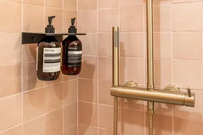 Salle de bains dans l'établissement Maison Letellier