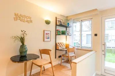 Coin salon dans l'établissement Maison Letellier