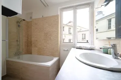 Salle de bains dans l'établissement Appartement L'Epique - Welkeys