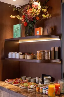 Nourriture dans l'hôtel ou à proximité