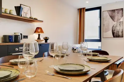 Boissons dans l'établissement Appartement de Luxe 2BDR/7P - Louvre/tuileries
