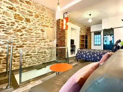 Coin salon dans l'établissement #SPA Wellness @ Paris 11ème