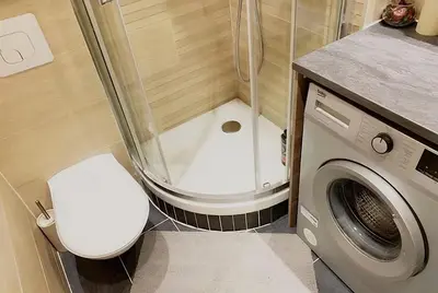 Salle de bains dans l'établissement Seine Apartment