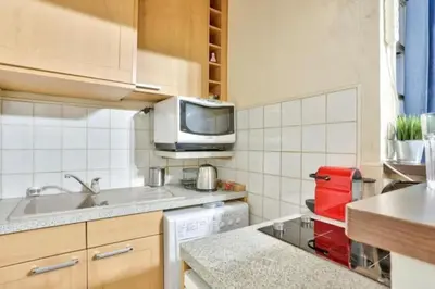 Cuisine ou kitchenette dans l'établissement Appartement Design Champ de Mars, 2 piéces Quartier Tour Eiffel